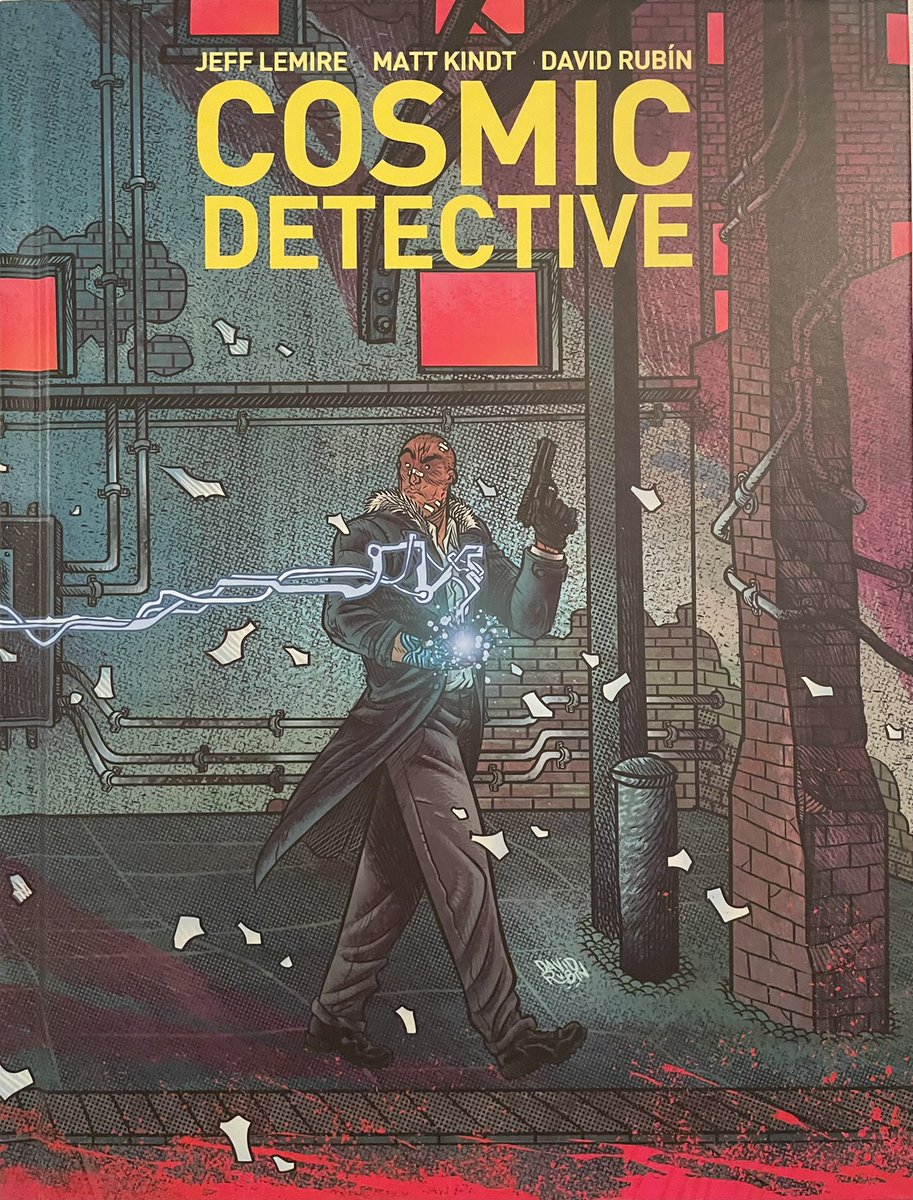 Just received this marvellous book from the genius of @JeffLemire <a href="/mattkindt/">Matt Kindt</a> and <a href="/davidrubin/">davidrubin</a>   Really brightened my day to get it. I cannot wait to read it. This promises to be #onekillercomic