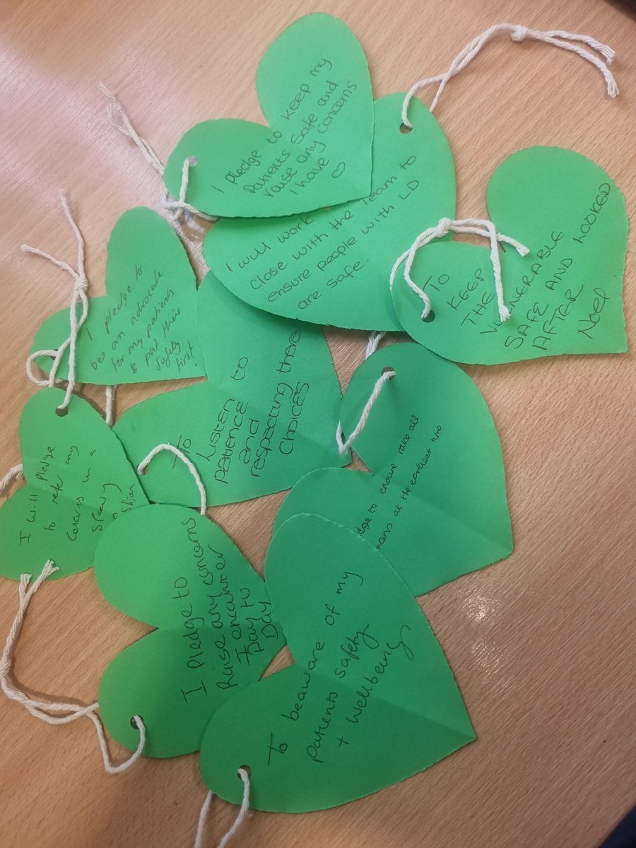 walsafeguard's tweet photo. Some of our wonderful Safeguarding pledges from today. Thank you everyone 💚 https://t.co/r4ennKoPF1