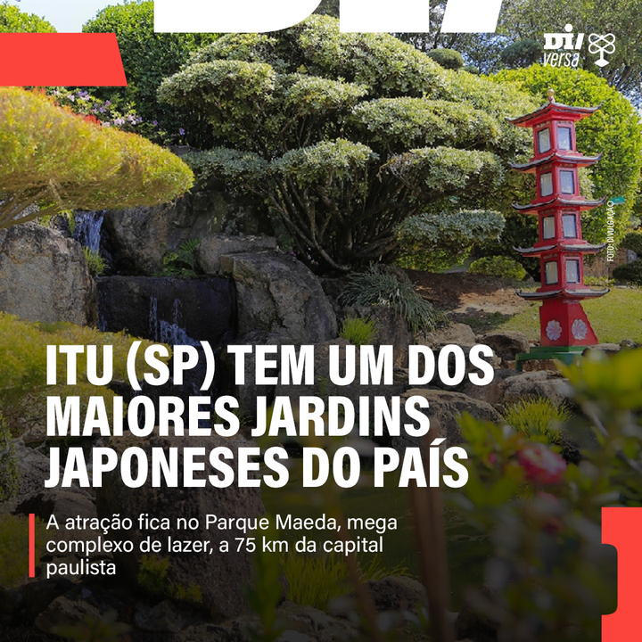 CatracaLivre's tweet photo. Procurando um passeio diferente para fazer no fim de semana? Que tal dar um pulinho em Itu, a 75 km da capital paulista, para conhecer um dos maiores jardins japoneses do Brasil? 😌 Chega mais! 

#Diversa #ParqueMaeda #CatracaAgenda https://t.co/rfDSOPsirh