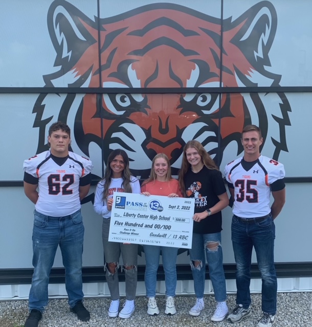 We are proud to announce we are the Week 3 winners of the <a href="/goodwillnow/">Goodwill NOW</a> and 13abc Pass It On Challenge! Thank you to all that donated throughout the week to a great cause. Let's carry this momentum into tonight! #GoTigers #beatknights #positivelylc