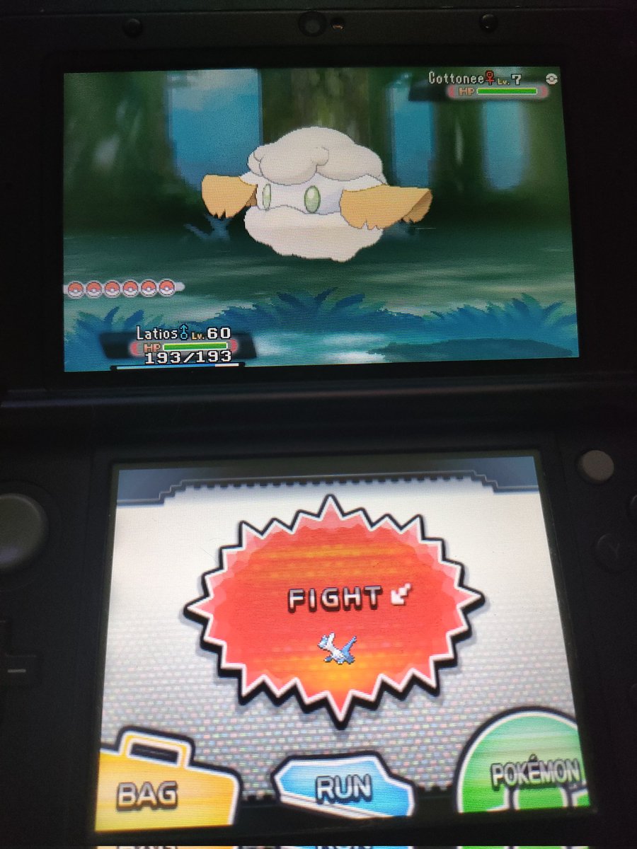 Shinygati's tweet image. Shiny Cottonee! #MethodMadness #ShinyPokemon