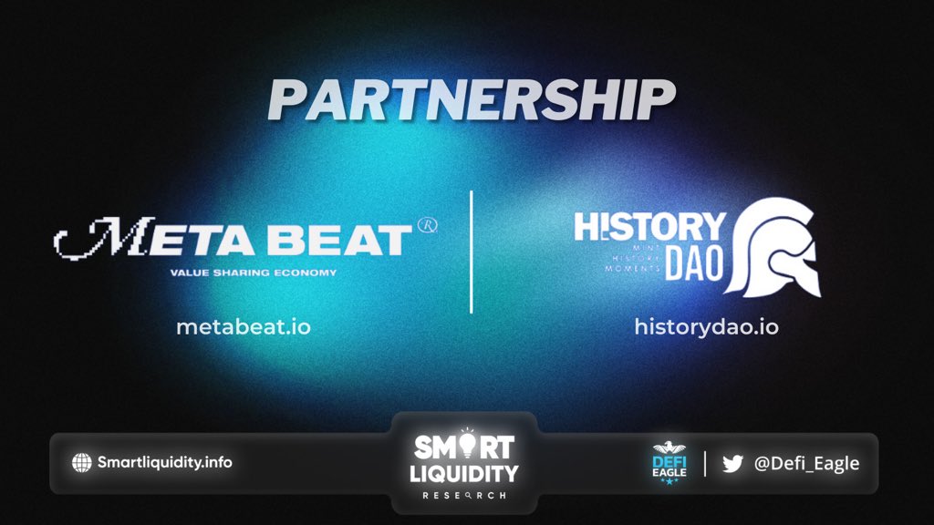 🌐 @MetaBeatoffl announced collaboration with @History_DAO, World's First NFT Platform Dedicated To Minting Great Moments In History. 🌐#MetaBeat platform is an incentivization community platform powered by fan activities, the FANomance Index. 🔽INFO metabeat.io