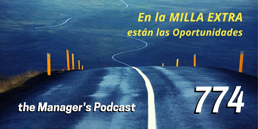 podcastmanager's tweet photo. "En la milla extra es donde surgen las #oportunidades, y surgen porque casi nadie quiere transitar ese camino.  🏃
En la #millaextra está más despejado, allí no hay tráfico ni estorbos".  🚴

https://t.co/OFQCQuxUEb

#podcastenespañol #ivooxoriginals #podcastdeemprendimiento https://t.co/XPcHIdGjzN