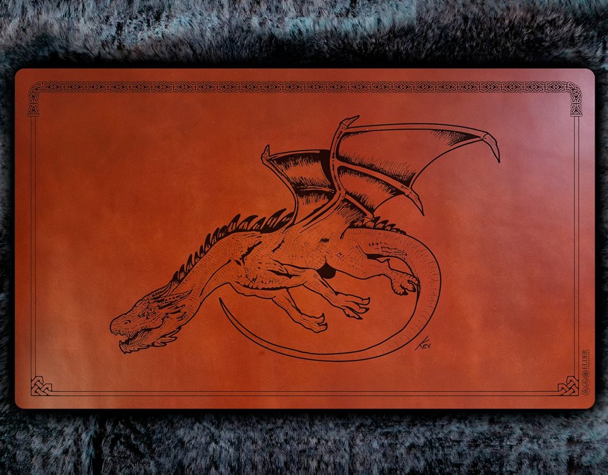 Leather Playmat Elder Protectors TCG Playmat LOTR Tree Design agrohort.ipb.ac.id