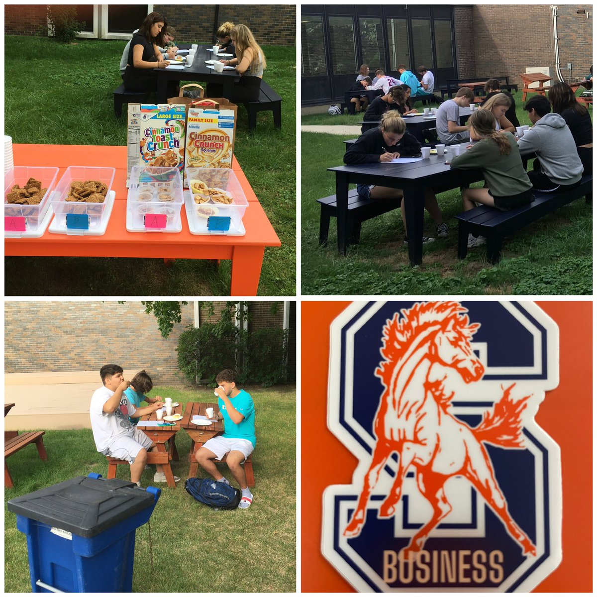 Cereal taste tests -
Brand Name or Generic?
Mr. Sandor’s Personal Finance class learning about making smart consumer decisions.
#BusinessEd