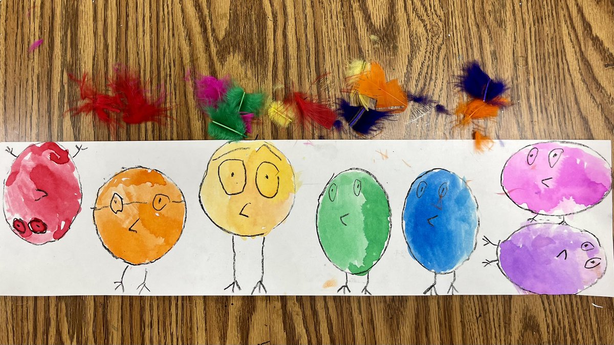 moore_sommer's tweet photo. This First Grade drawing made me lol ๐คฃ๐คฃ which bird best reflects your #FridayFeeling #birdsofcolor @NorfolkCatholic @mbarry_ Iโm going with red! https://t.co/aEFOUsEE75