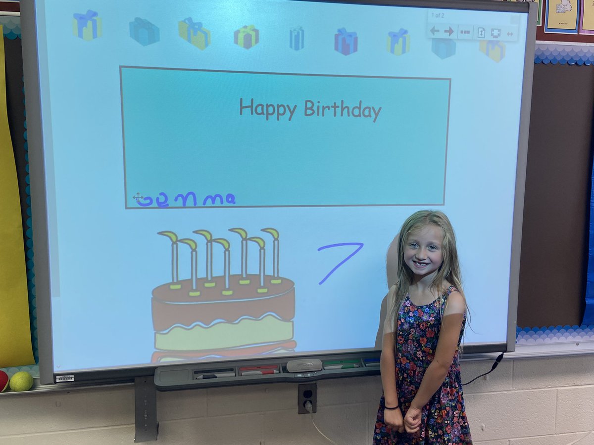 skelloughBGCS's tweet photo. Our first birthday girl! https://t.co/YvzUge15q5