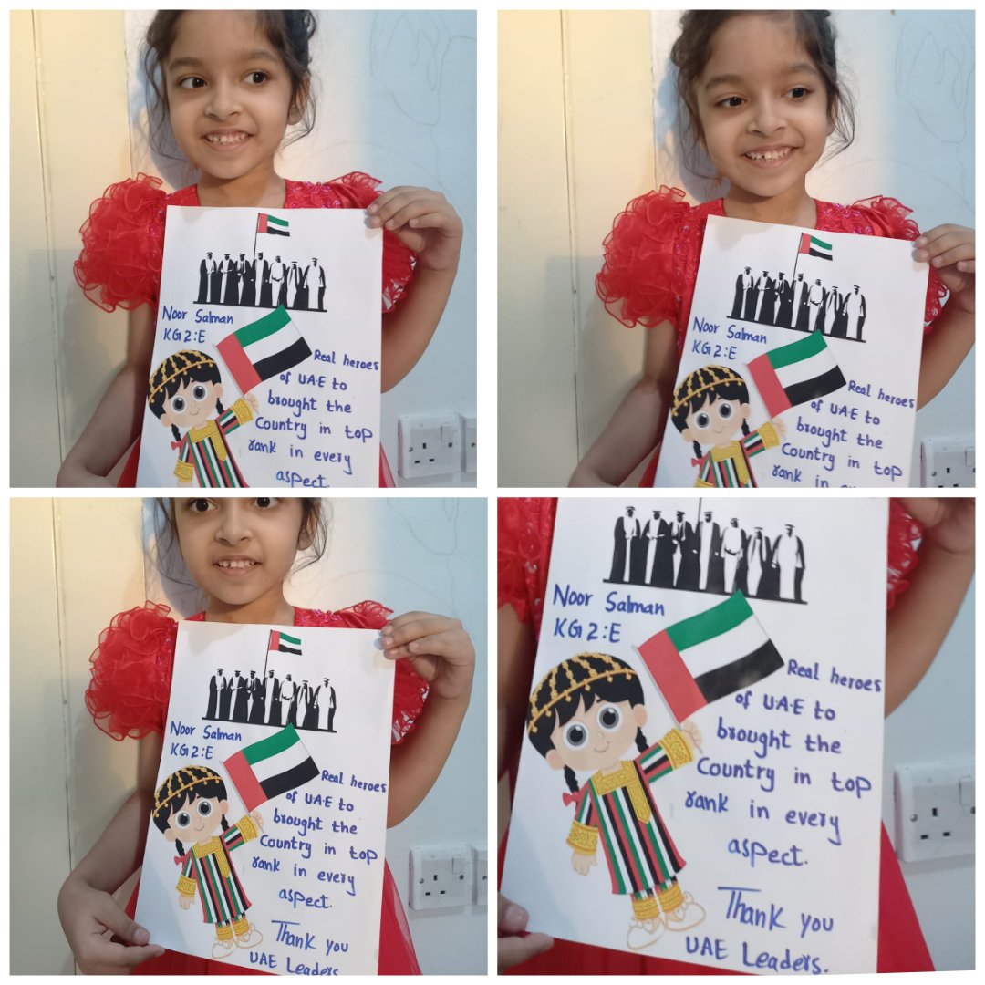 RituKum59590544's tweet photo. Gratitude –though often underestimated– is a powerful leadership skill that can transform your entire organization. Task 62
Gratitude to the leaders of UAE by Noor.
#MOEUAE 
#Adek_tweet 
#T4Bestschoolprize 
#strongschools
@VikasPota @AbhilashaTochi 
@anurag29159611 @MMselvaraj5 https://t.co/DYraf1hlBC