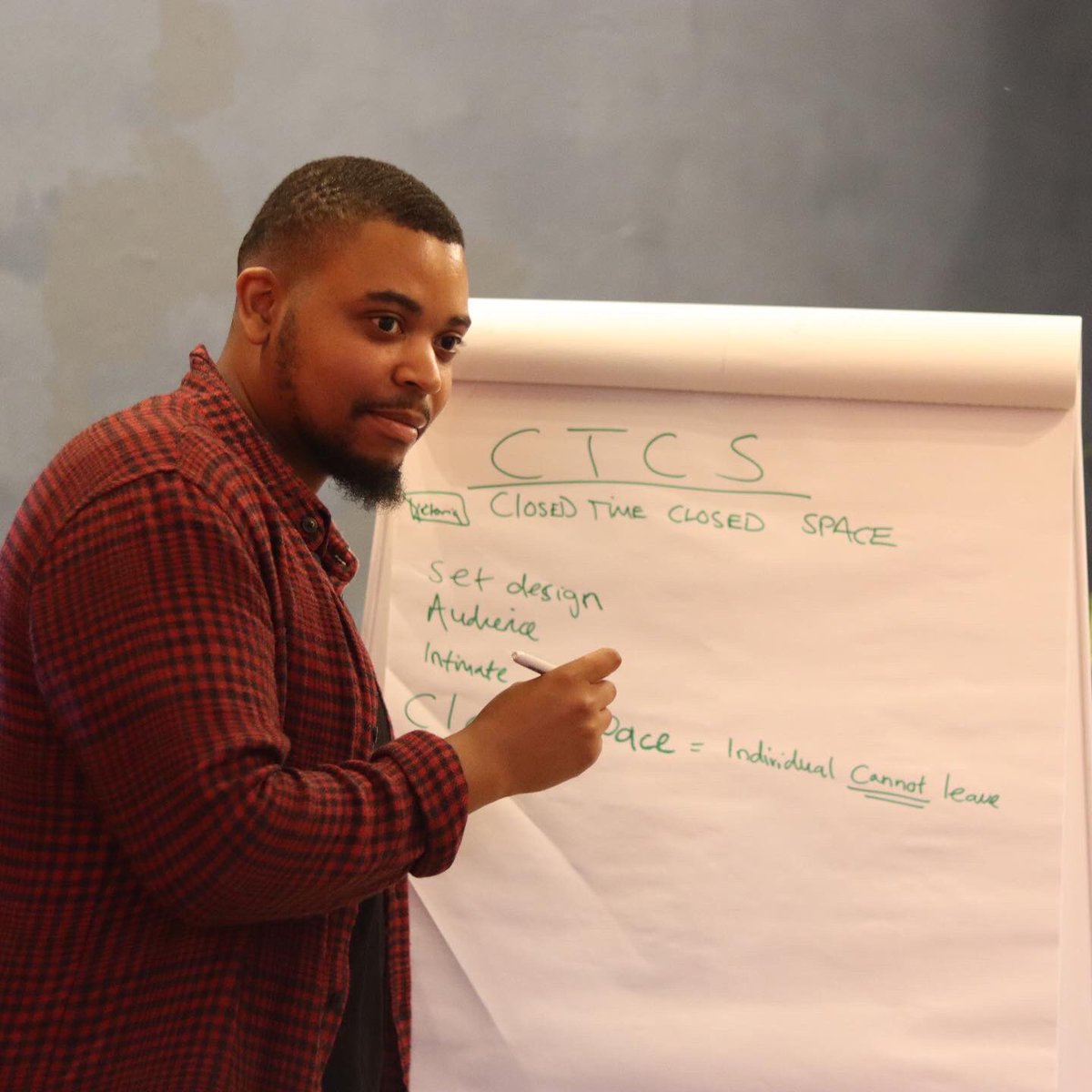 cjlloydwebley's tweet photo. Enjoyed delivering a Playwriting session as part of @TheRSC 37 plays series @Norwich_Theatre 

#playwriting #37plays #series #writer #theatre https://t.co/KeTa6yVijn