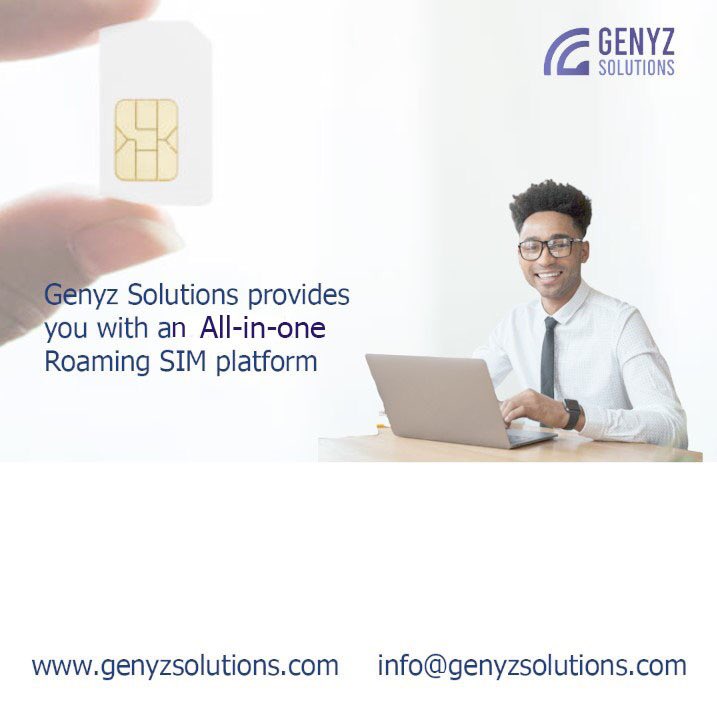 GenyzT's tweet photo. Genyz Solutions SIM platform keeps everyone in your team on the same page to help you succeed with growing your business.

Come on board today and speak with an expert.

#genyzsolutions #iotsolutions https://t.co/QLlzDefqVH