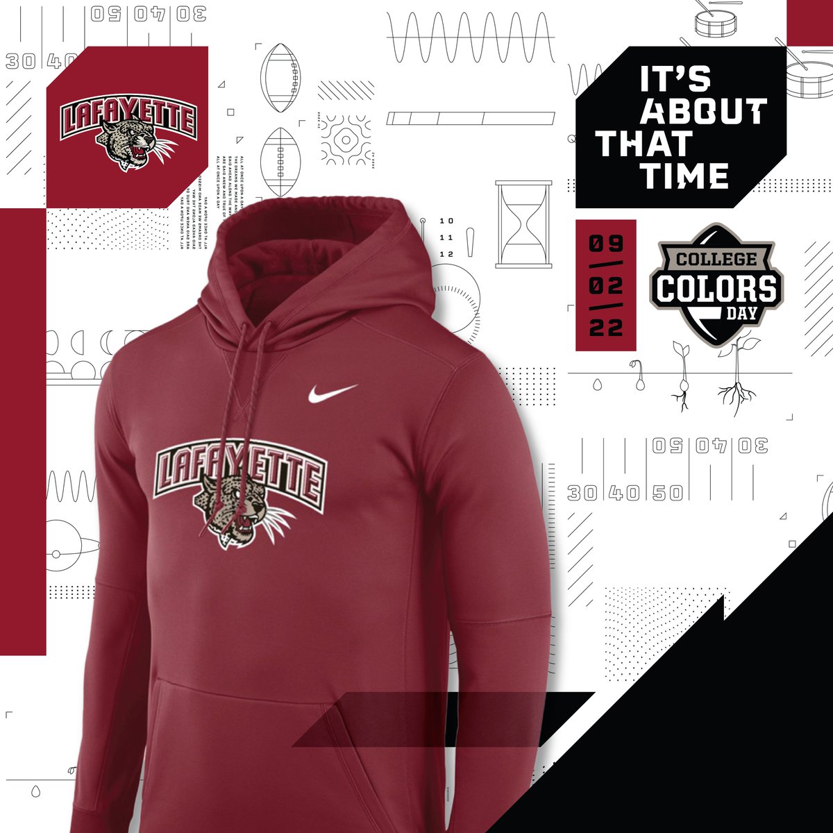 Today's the Day! We hope all of our Leopards are rocking Maroon and White on #CollegeColorsDay 🐆

#RollPards