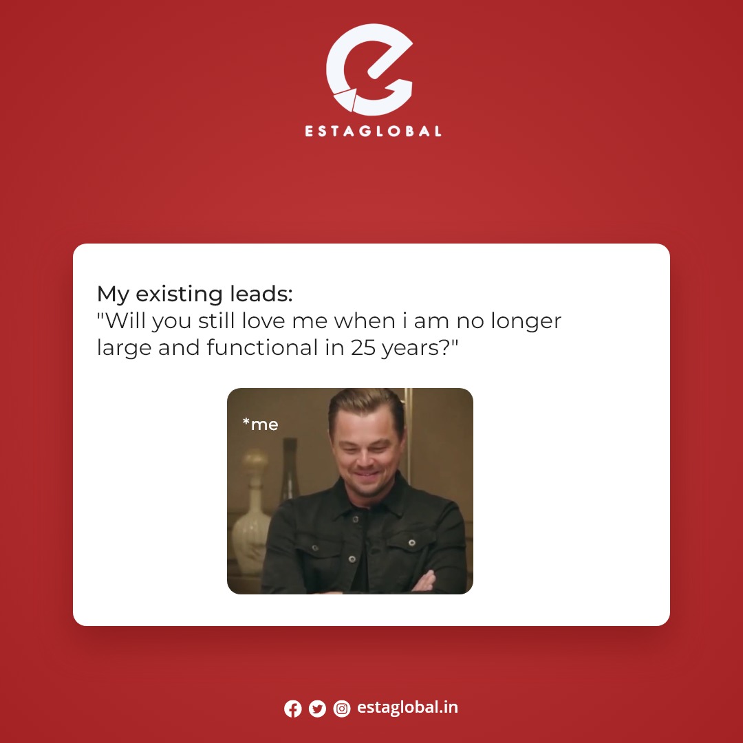 Hello? Is it leads you're looking for? 📋 Esta is not gonna lose patience after 25 years👉👈 in the job to serve, everybody gets perfect leads!😌🤪

#estaglobal #leonardodicaprio #25years  #dicapriomeme #leonardodicaprioedits #leads #leadgeneration #leadgenerationstrategy