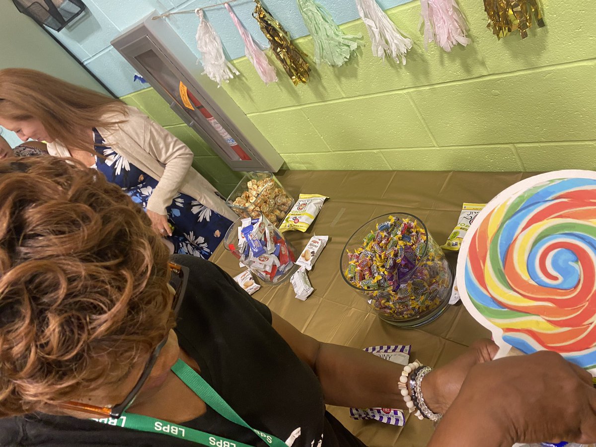kimsw2871's tweet photo. Photo booth, candy bar, team building oh my! Day 2 of professional development is underway at JMF and we are having some fun💚 #togetherwecan #juntospodemos @LBpublicschools @MsWickes https://t.co/8zLCvnaGRx