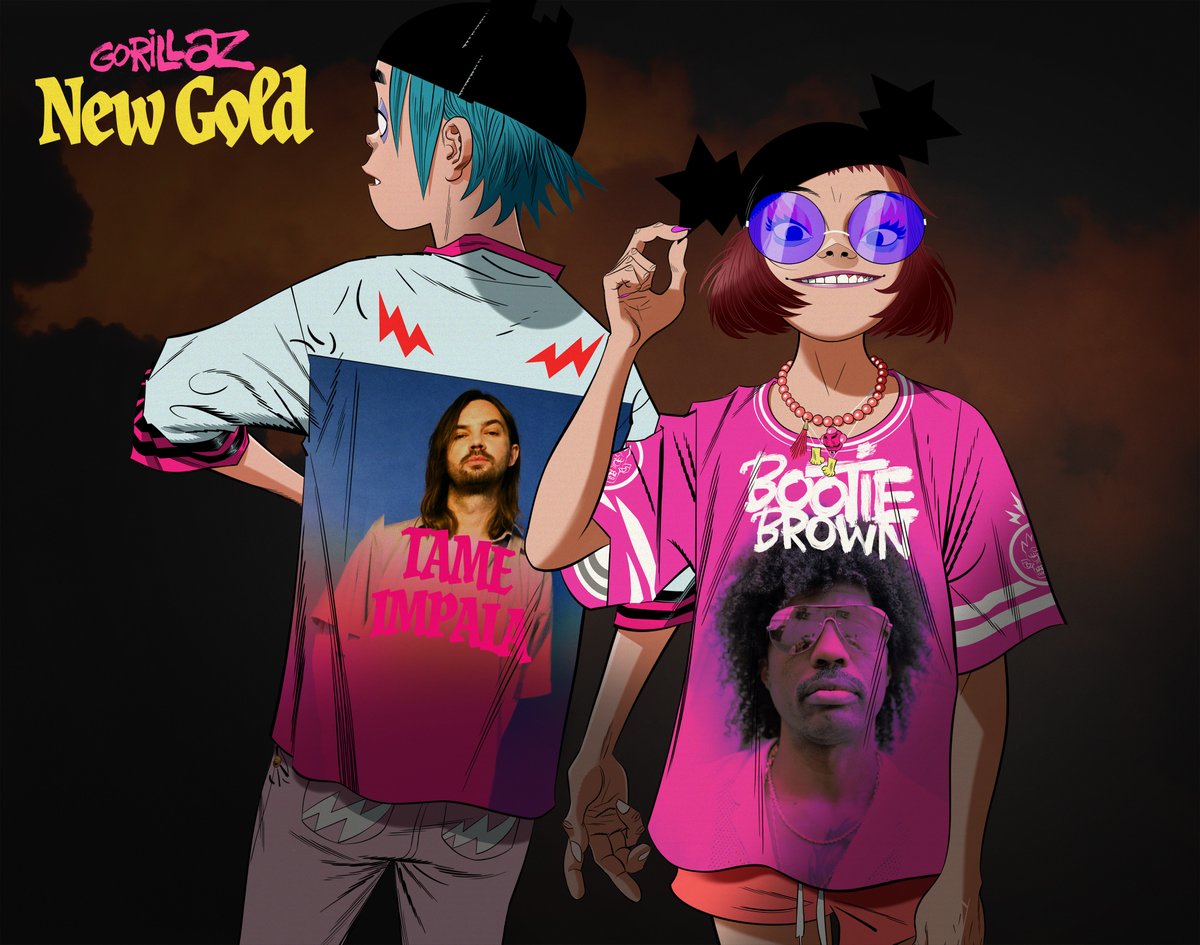 gorillaz on X: Drop a 🫶 in the replies if you ❤️ New Gold