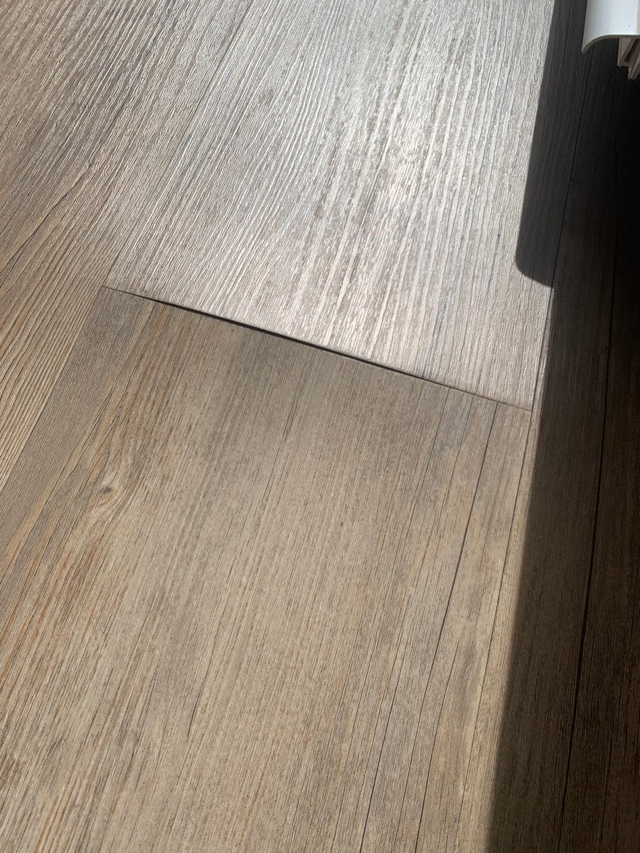 ToraLudbrook's tweet photo. @Carpetright absolutely appalling customer service from Rich Manager of the Yeovil store, waiting a month for him to contact me, despite me chasing via phone &amp; email multiple times, so many excuses given. Happy to leave me with a floor like this https://t.co/Opw8NbSwsW