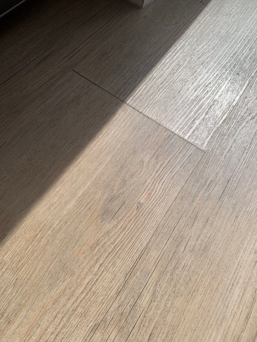 ToraLudbrook's tweet photo. @Carpetright absolutely appalling customer service from Rich Manager of the Yeovil store, waiting a month for him to contact me, despite me chasing via phone &amp; email multiple times, so many excuses given. Happy to leave me with a floor like this https://t.co/Opw8NbSwsW