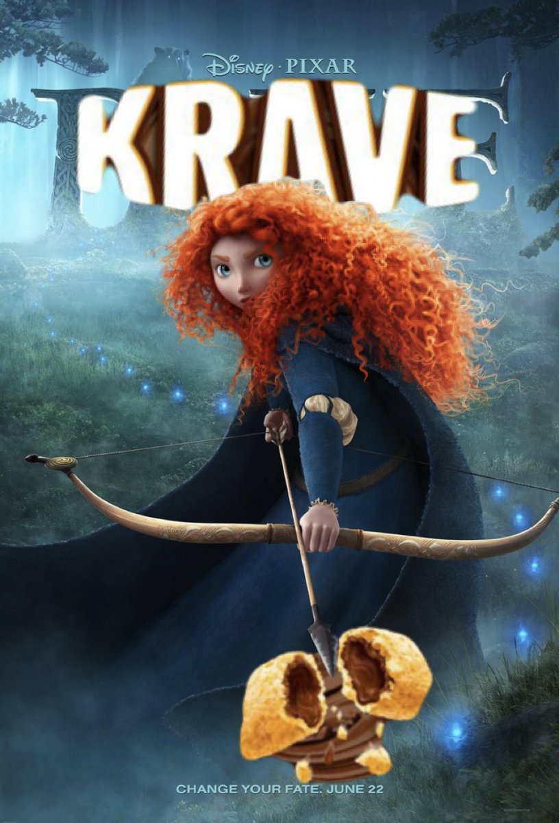 otti1ie's tweet photo. @OneMinuteBriefs OMB of the day: Advertise films with 1 letter changed…
Krave… badly put together on snap 👻 https://t.co/O0gqa7QxNY