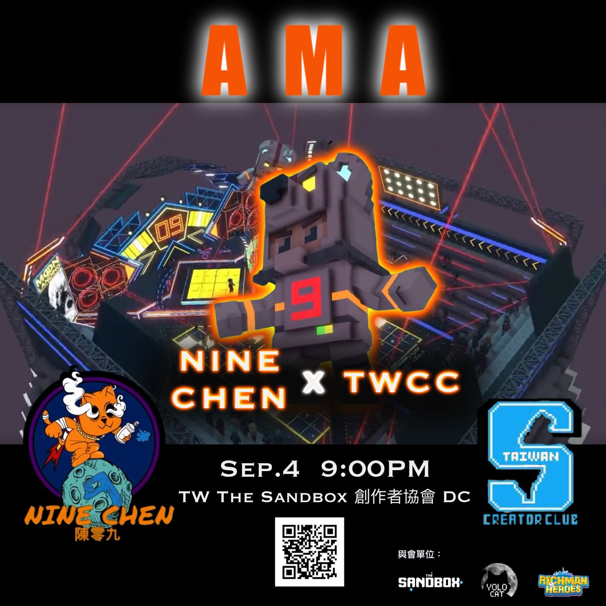 TW The Sandbox 創作者協會 (Creator Club) tweet media