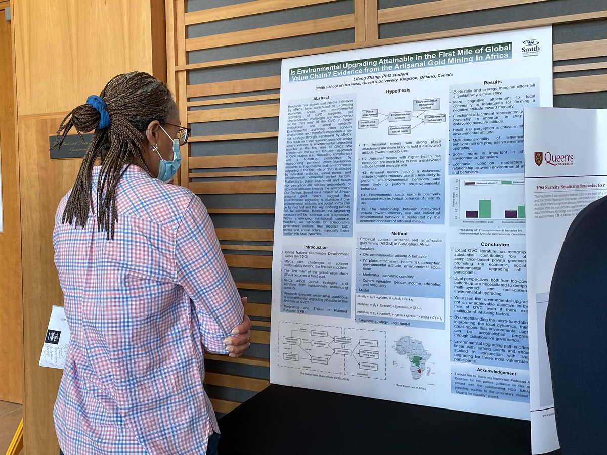 SmithBusiness's tweet photo. The Annual Graduate Student Consortium took place this week, which welcomed incoming #SmithPhD and #SmithMSc students, and showcased current studentsβ research in a poster presentation at #GoodesHall. A BBQ rounded out the week's events. #LifeAtSmith https://t.co/ODvL2XL2fs