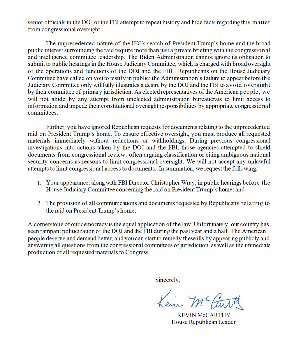 Kevin McCarthy tweet media