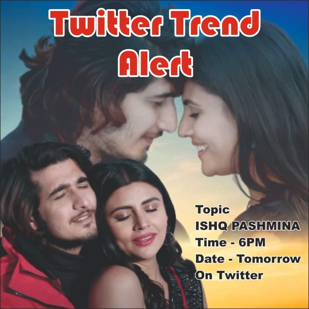 BhavinBhanush17's tweet photo. Tagline: Ishq Pashmina
Time:6pm onwards 
Description: ishq pashmina is the Bollywood movie releasing in cinemas on 23rd September featuring Bhavin Bhanushali and Malti Chahar as the https://t.co/BefQvsc8T3 is produced by Krishna Shanti Production ,directed by Arvind Pandey ❤️💐 https://t.co/OiLOoM9Ah1