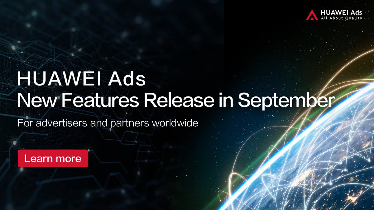 Want to know what new features are released in HUAWEI Ads every month? Pay attention to our "New Features &amp; Announcements", which will provide details about each upgrade for you.

Learn more: fal.cn/3rxZo
#HuaweiDevelopers #HuaweiAds
