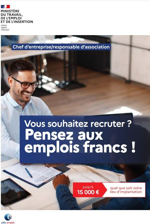 F_Gaussens's tweet photo. 📣Recruteurs, connaissez-vous l'emploi franc ❓
➡️Bénéficiez de l’aide emploi franc en embauchant, en CDI ou en CDD d’au moins six mois, un salarié qui réside dans un quartier prioritaire de la politique de la ville.
https://t.co/S1C4nNJBRk https://t.co/dFQcDJCWVB