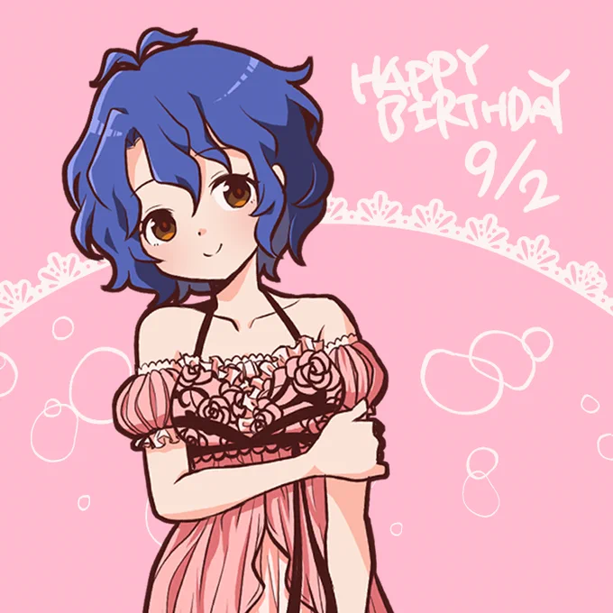 間に合いました……!風花さん誕生日おめでとうございます!#豊川風花誕生祭2022#豊川風花生誕祭2022 