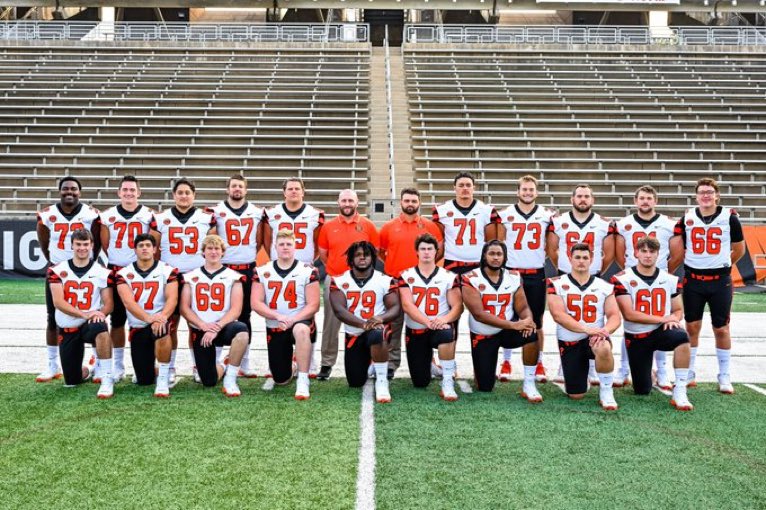 Princeton O-Line.