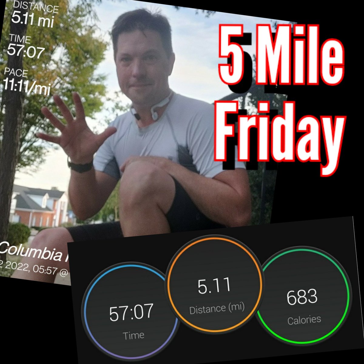 EricBorchert73's tweet photo. 5 Mile Friday! Had a much better time running this than the 4 miles I did yesterday. #5milemorningrun #fivemilefriday #runninggeek #running #runner #run #runbeforework https://t.co/iJqIHkb3Kd