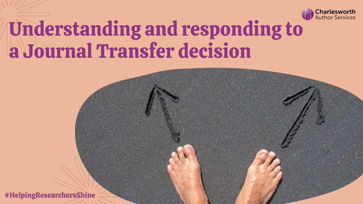 CWGAuthors's tweet image. A #JournalTransfer or #TransferCascade decision isn't really a bad thing. Learn more here.

👉 cwauthors.com/article/unders…

#HelpingResearchersShine🌟 #ResearcherEducation #JournalSubmission #ECRchat #AcademicTwitter