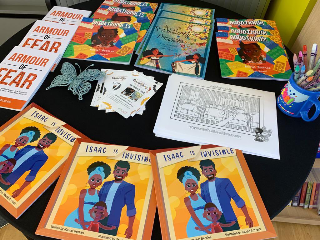 Thank you to author <a href="/recklesbeckles/">Rachel B</a> for a great #Gadgeteers #SummerReadingChallenge event at #SladeLibrary 📚 The children listened to stories, did some crafts and had a book signing! Remember there’s still time to finish the #SRC! 🎨 <a href="/Better_UK/">Better</a> <a href="/Royal_Greenwich/">Royal Borough of Greenwich</a> #LoveYourLibrary