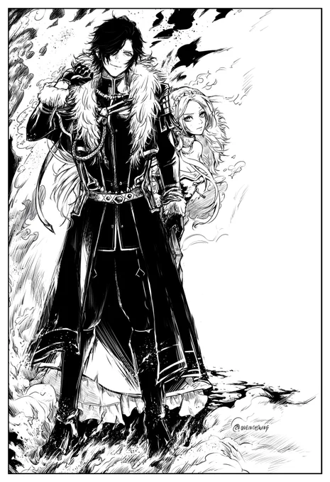 #ヒューエデ強化週間2022
無双ヒューエデ 捏造グレモリィ男子 ( FEW3H edelbert : male gremory??? ) 