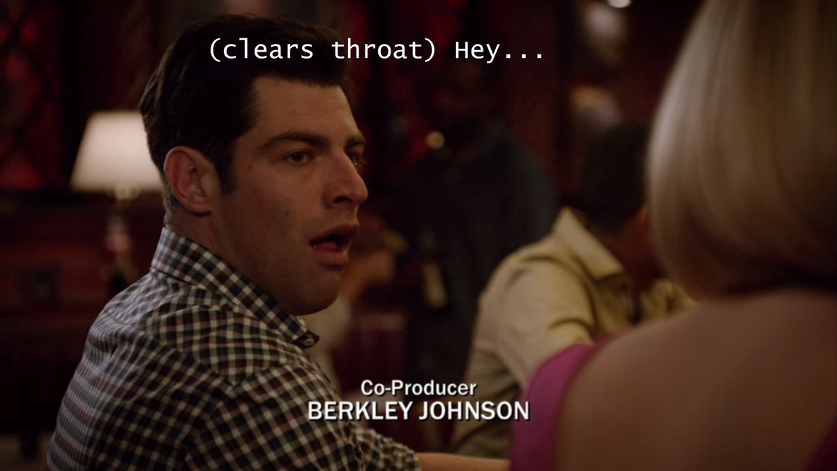 out of context new girl tweet media