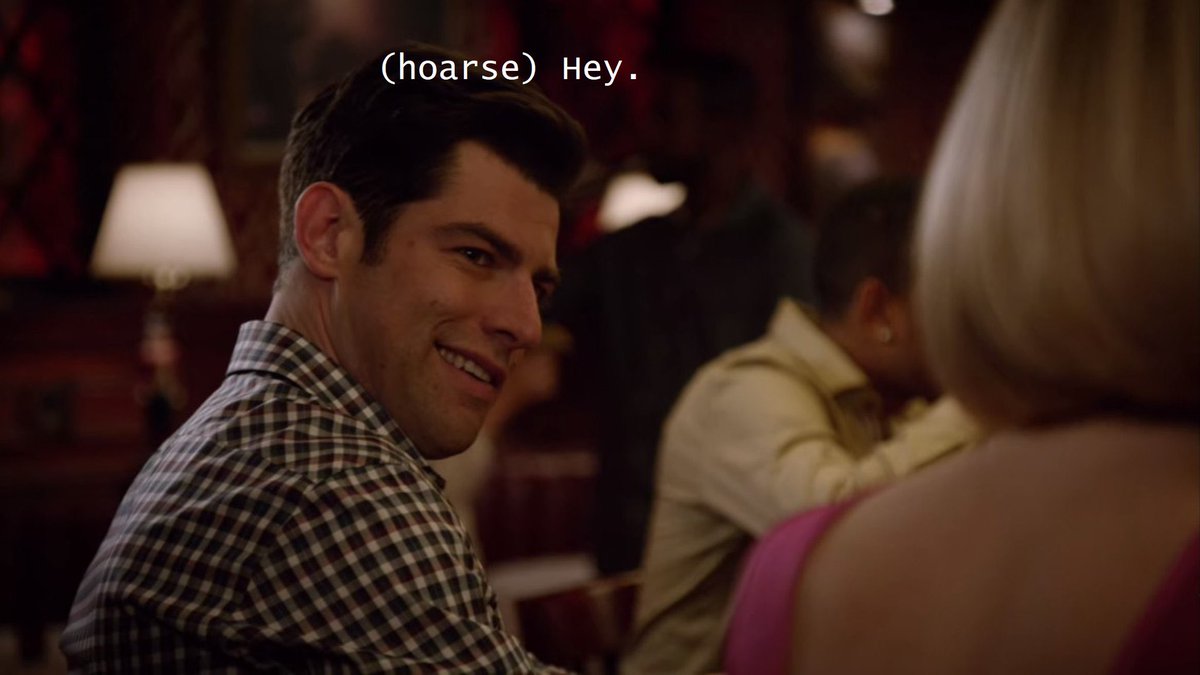 out of context new girl tweet media