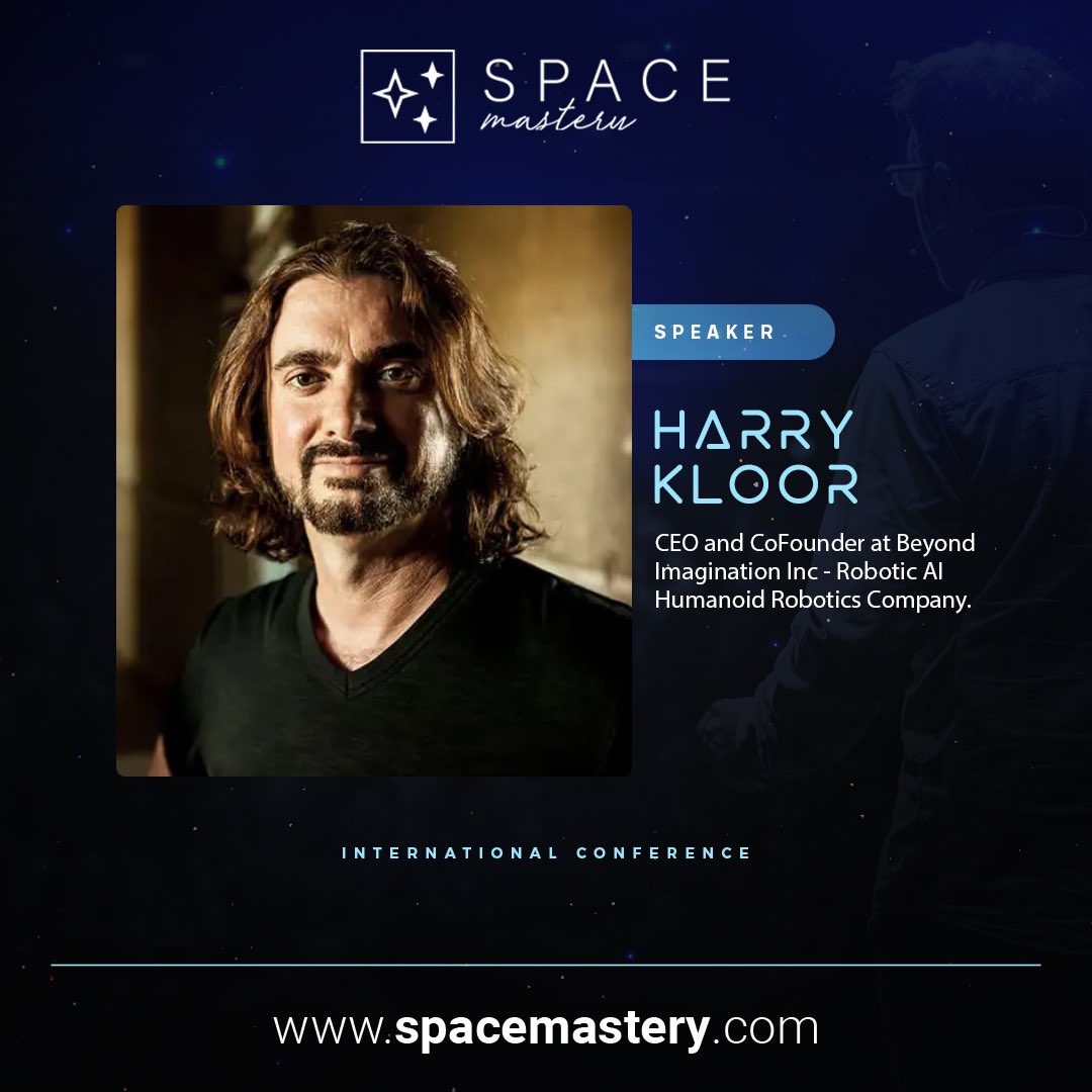 BeomniRobot's tweet image. Discover the amazing uses of our Humanoid robot Beomni for space exploration. Join our CEO and Founder Dr. Harry Kloor who is presenting at the Online SPACE MASTERY International Conference at 11:30am &amp;amp; 1:30pm PST on September 11th.

#beomni #space #beomnirobot #spacex #moon #🚀
