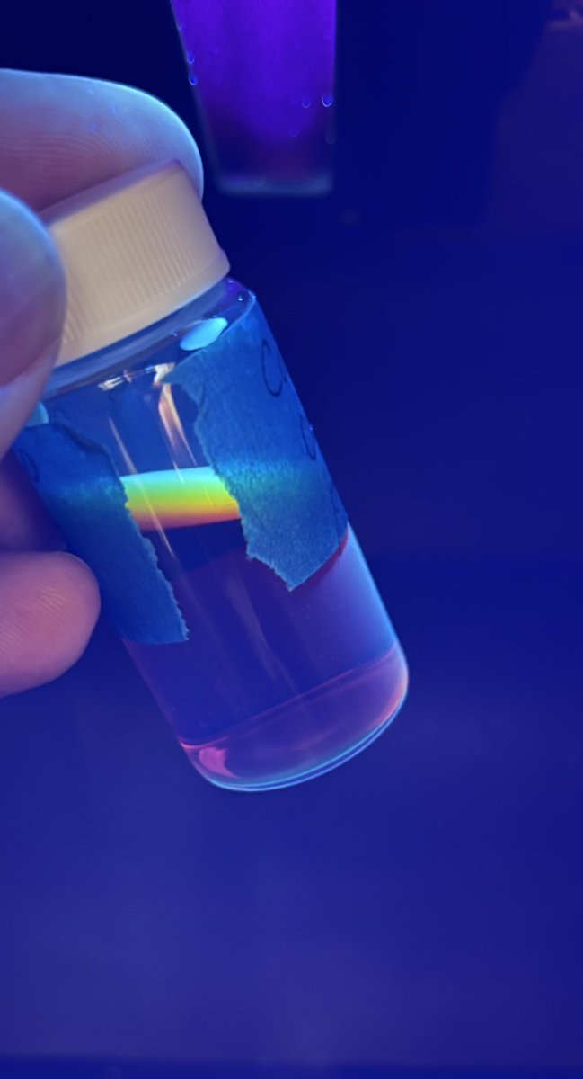 cj wilson👨🏾🔬 (@cjlukid) on Twitter photo A little 🌈 fluorescence for your Friday! I freakin’ LOVE carbon dots 😍<a href="/DotsCarbon/">Carbon Dots</a> <a href="/CaputoUNH/">Caputo Group</a> #FluorescenceFriday #RealTimeChem #ChemTwitter A little 🌈 fluorescence for your Friday! I freakin’ LOVE carbon dots 😍<a href="/DotsCarbon/">Carbon Dots</a> <a href="/CaputoUNH/">Caputo Group</a> #FluorescenceFriday #RealTimeChem #ChemTwitter