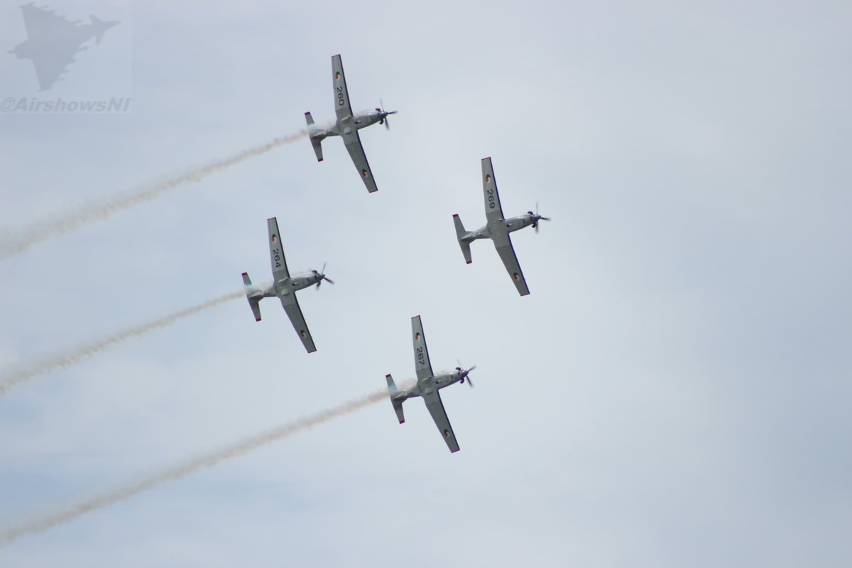 AirshowsNI's tweet photo. The @PortrushAirshow has made 2 additions to the Sunday of their flying display. The @IrishAirCorps Silver Swallows PC-9M Display Team and the @IrishCoastGuard S-92A Helicopter will display a Joint operation with the @RNLI #niairshow #niairshow2022  #northernireland https://t.co/hr7xsRlW7H