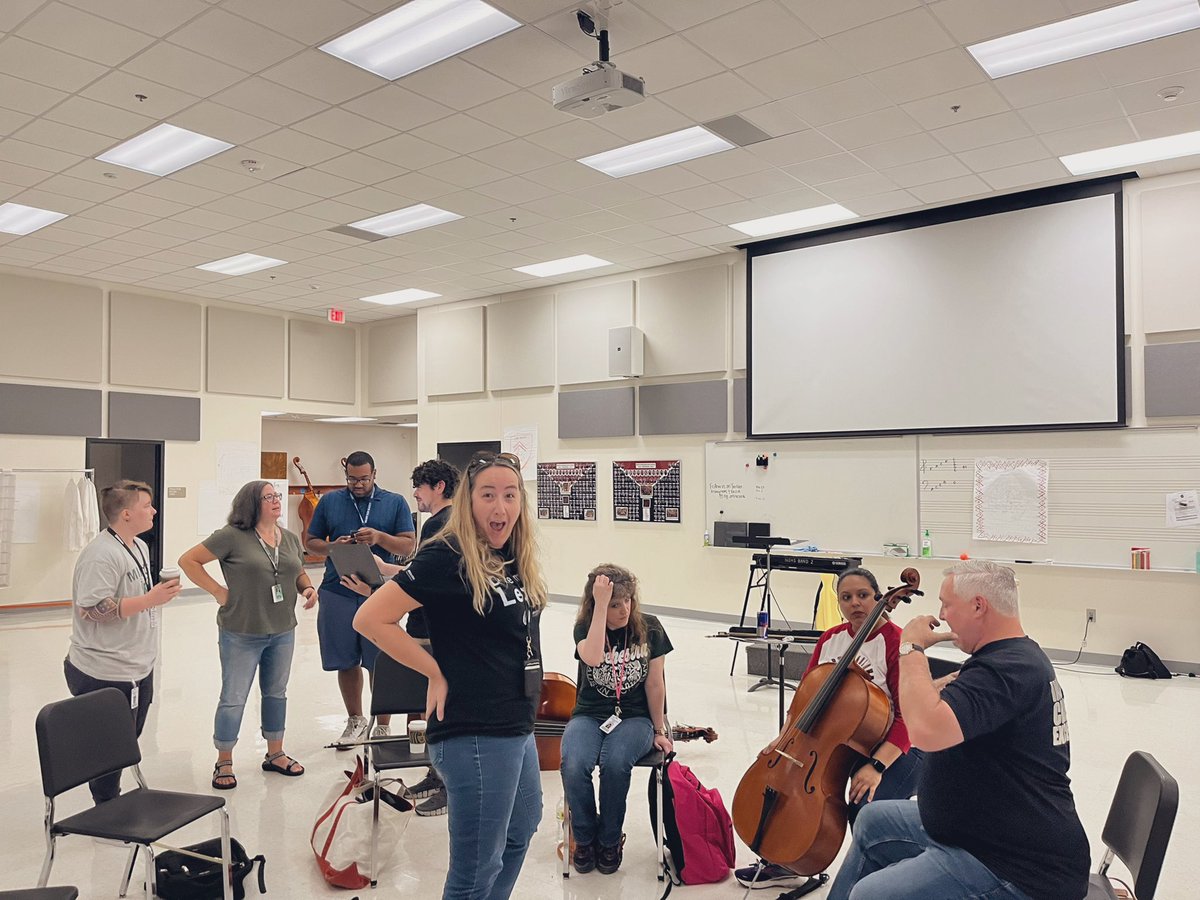 Great PD day with the people!  
Talking setup consistency and alignment, fall repertoire and more.  #TheGISDEffect
#BeTheLight