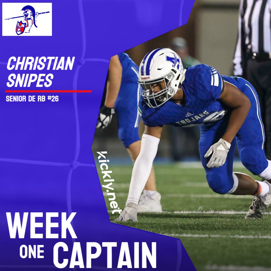 ⚔️ Week One Captains⚔️                         Christian Snipes