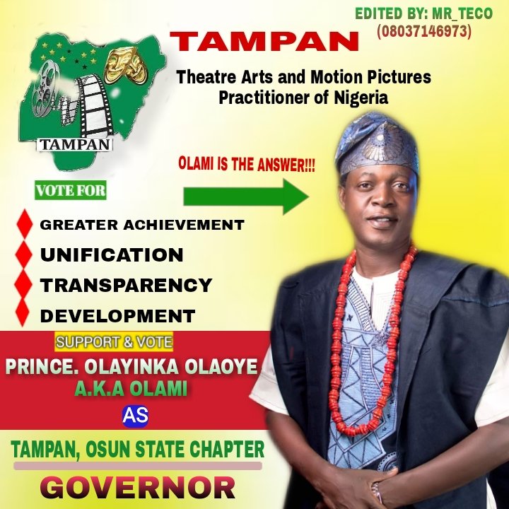 mr_tecolee's tweet photo. Vote for olami..... He deserve the post. Igba otun dee https://t.co/crR1S7pmAG