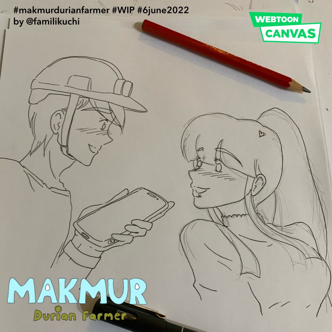 FamiliKuchi's tweet photo. Personal artist expression for #MakmurDurianFarmer. This cartoon came to me during my peak severe anxiety. #BerryKuchi couple comfort me &amp; cheer me up, I forgot about my pain cause they melt me. After a decade of being in solitary, they help me get back to what I ❤️ &amp; improve me https://t.co/RApI3hGzcM