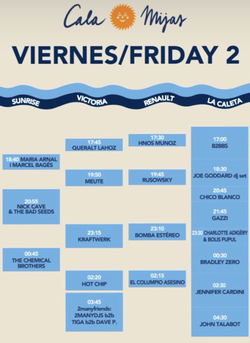 The Chemical Brothers tweet media