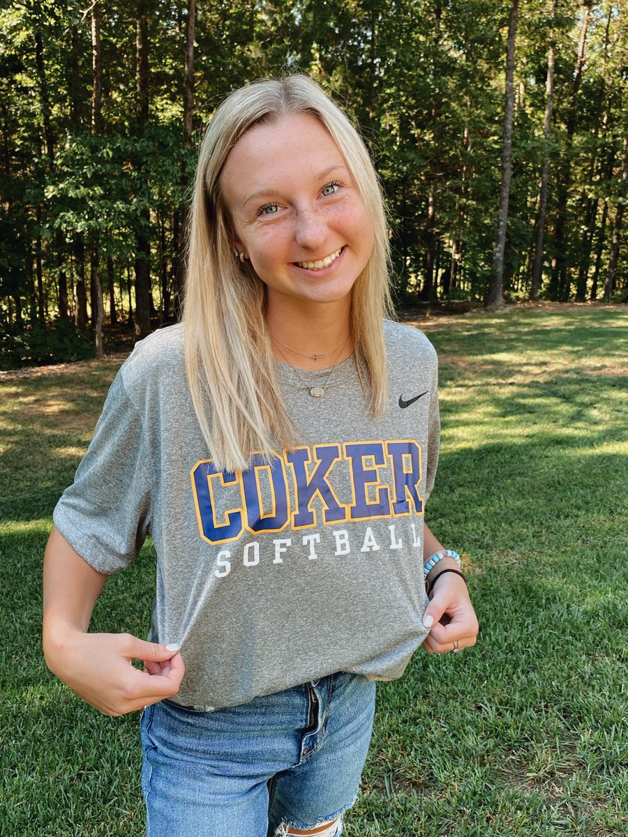 savanahfowler7's tweet photo. I’m extremely exited to announce that I will be continuing my academic and athletic career @cokersball!! Thank you to all my coaches, teammates,family and friends for supporting me through this journey! I can’t wait to see what these next 4 year hold!! @CarEliteNCorg https://t.co/P6gHyiQ5aF