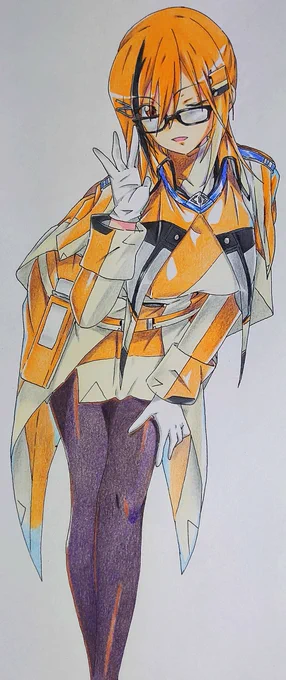 阪神×山電ライナーズ(その2)阪神/姫島灯里・山電/須磨浦霞 #鉄道 #描き鉄 #鉄道擬人化 #フェアリーレイルウェイズ #山陽電鉄 #阪神電鉄 #オリジナル #創作 #キャラクター #立ち絵  