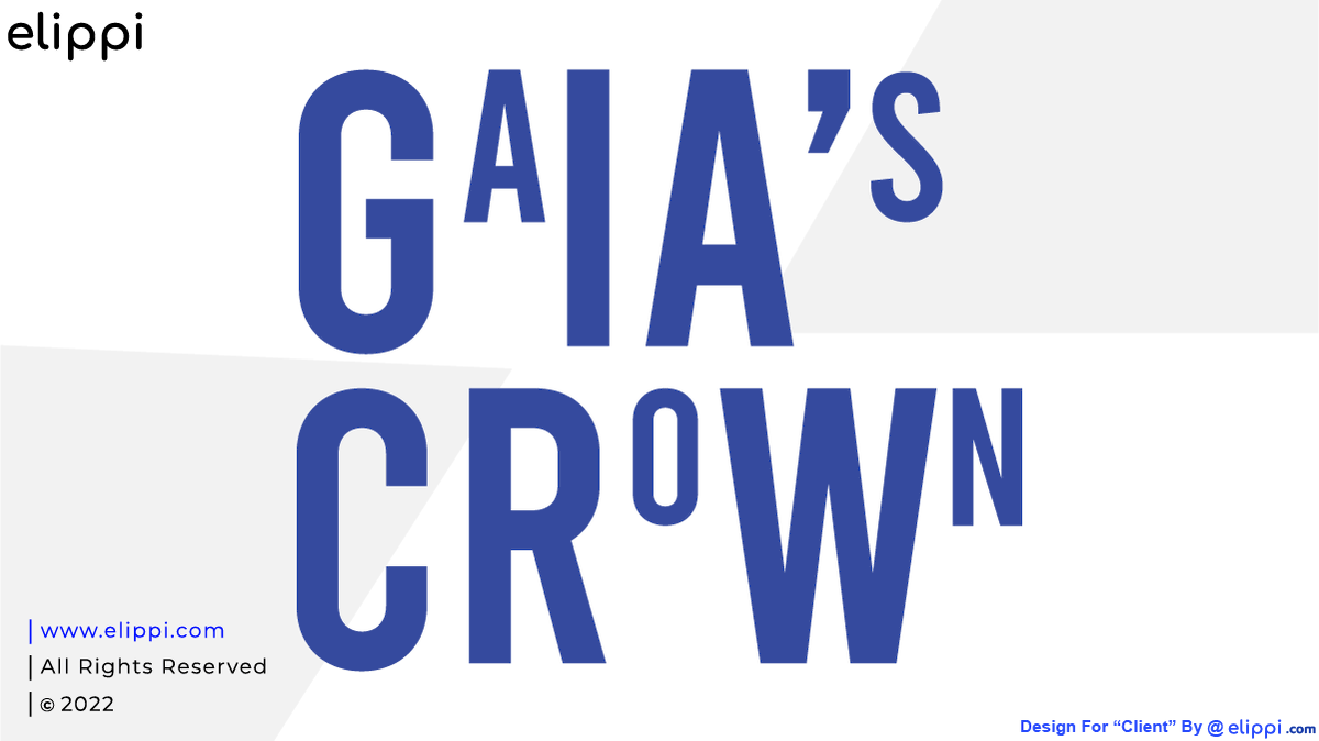 elippiOfficial's tweet photo. Gaia's Crown Logo Version 2 Design For Client
Looking for a Logo for your business?
Just DM us, Visit our website or email us for any query.
💌 elippi.official@gmail.com
🌐 https://t.co/10LjOFZM5s
#logo #crownlogo #logodesign #logodesigner #elippi #elippiofficial #ogomaker https://t.co/bNwYXmT5qC