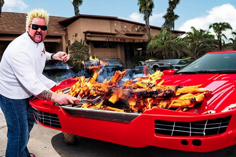 Guy Fieri Grills Ferraris
#stablediffusion