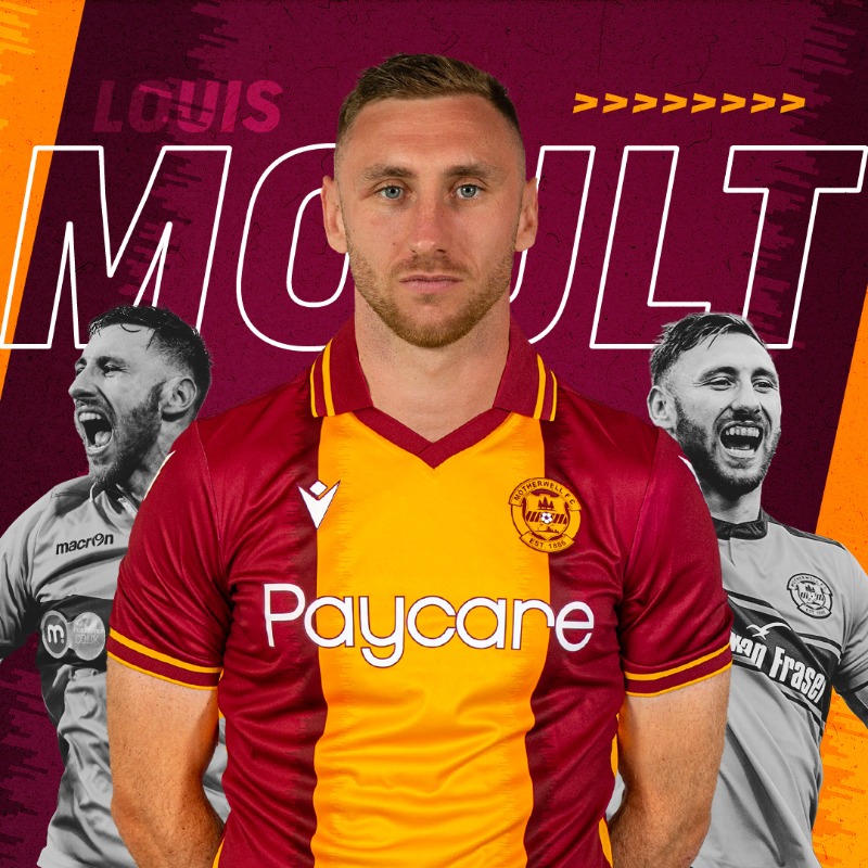 MotherwellFC's tweet photo. He has returned 👑

Welcome back to Fir Park, Louis.

@louismoult