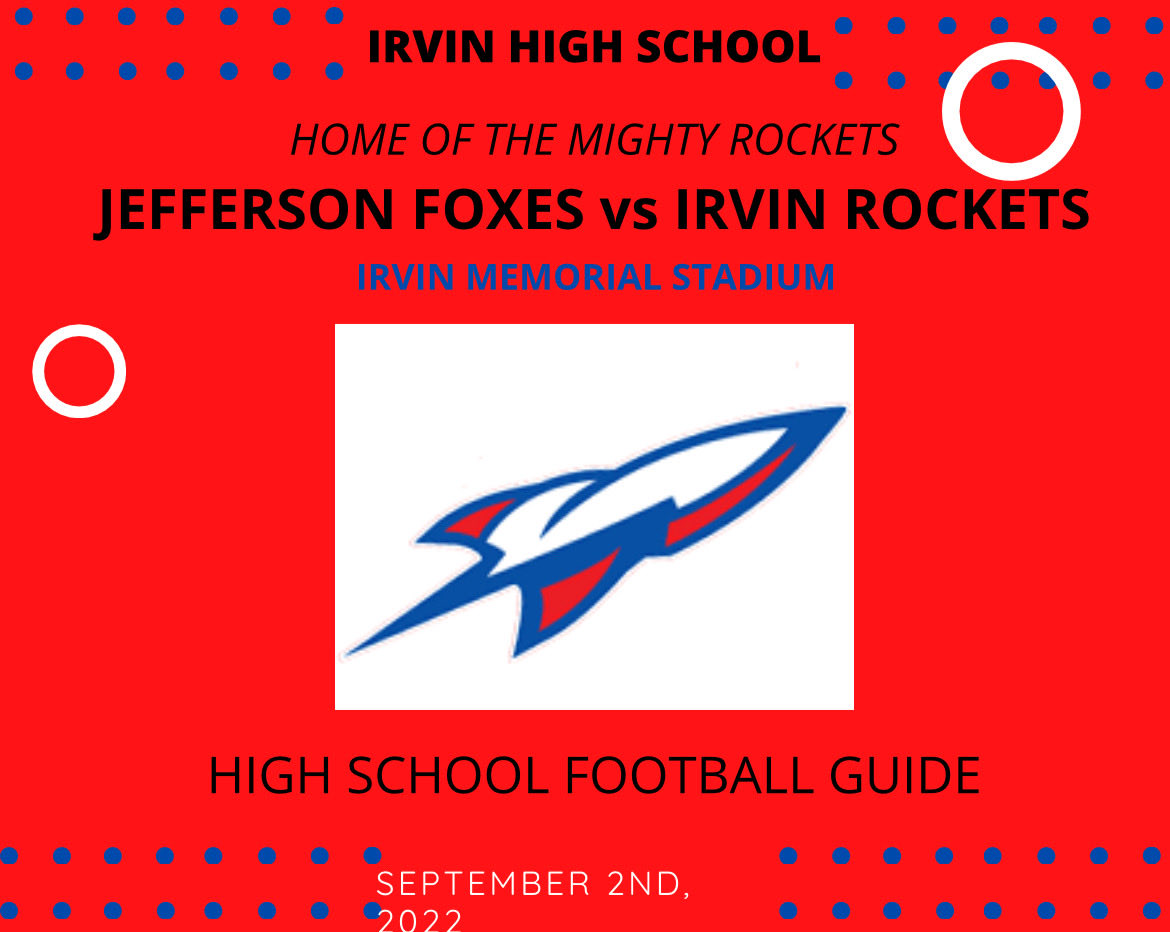 Good Luck Irvin 🚀🏈🏈