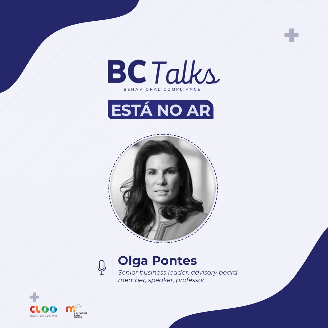Já está no ar mais um Behavioral Compliance Talks (“BC Talks”)!

Já pensou em ter que implementar um Programa de Compliance em meio a uma crise reputacional e com as pessoas descrentes e reativas?
 
Quer saber mais? vídeo completo: ow.ly/98fQ50KyUpG